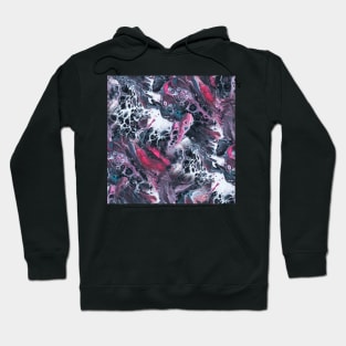 Fluid Painting Pattern Hoodie